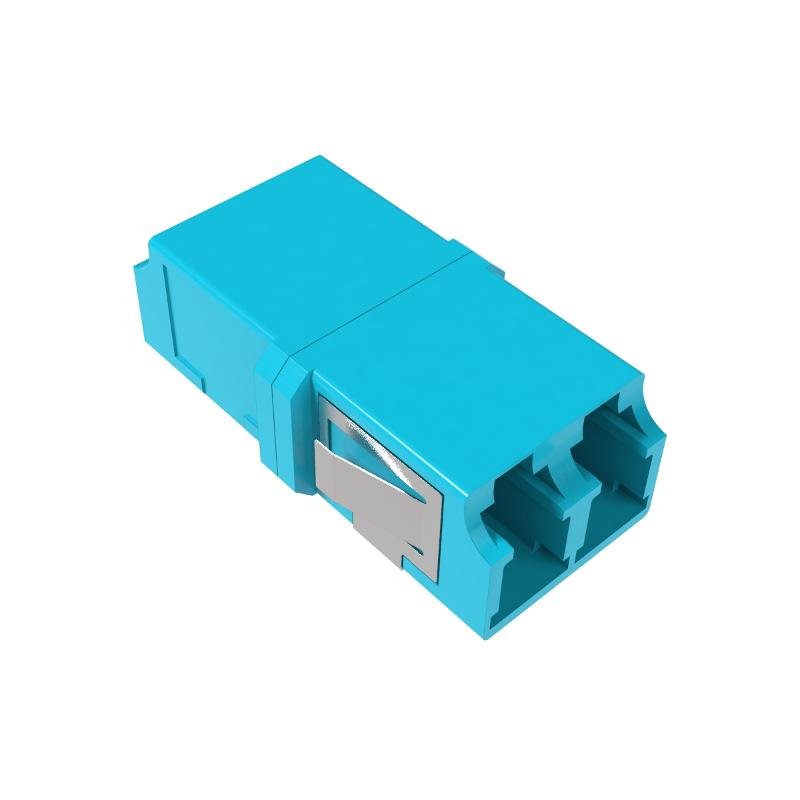 Адаптер LC/UPC-Duplex TOP, Senior/Senior, SC-footprint, ОМ3, бирюзовый | RNFA53DLC | DKC — DKC (ДКС)