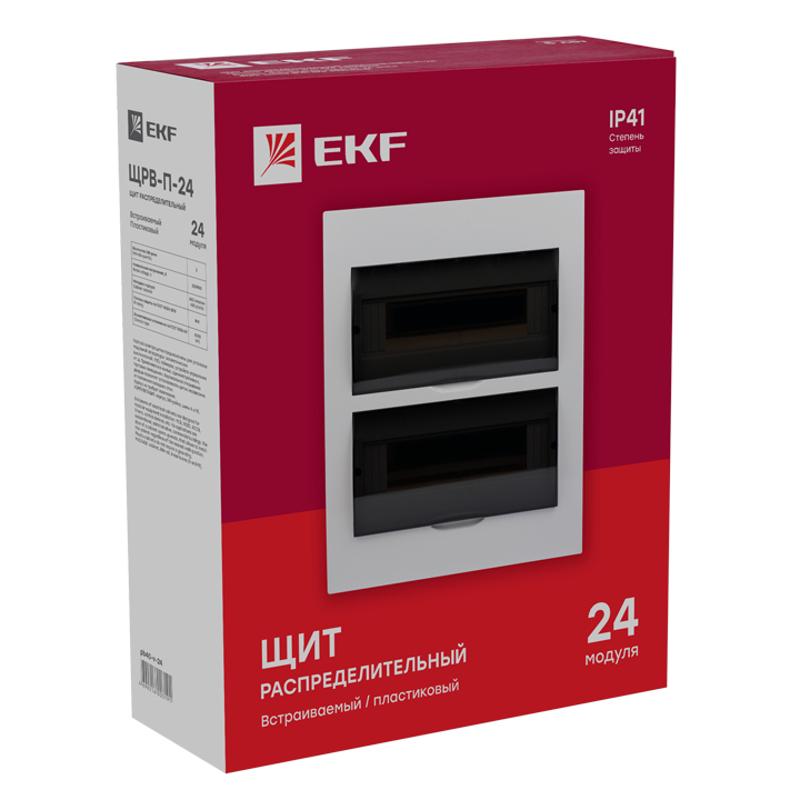 Щит распределительный встраиваемый ЩРВ-П-24 IP41 EKF PROxima | pb40-v-24 | EKF — миниатюра 4
