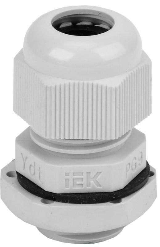 Сальник PG 9 диаметр проводника 6-7мм IP54 20шт (СТ)  | YSA20-08-09-54-K41-C | IEK — IEK (ИЭК)