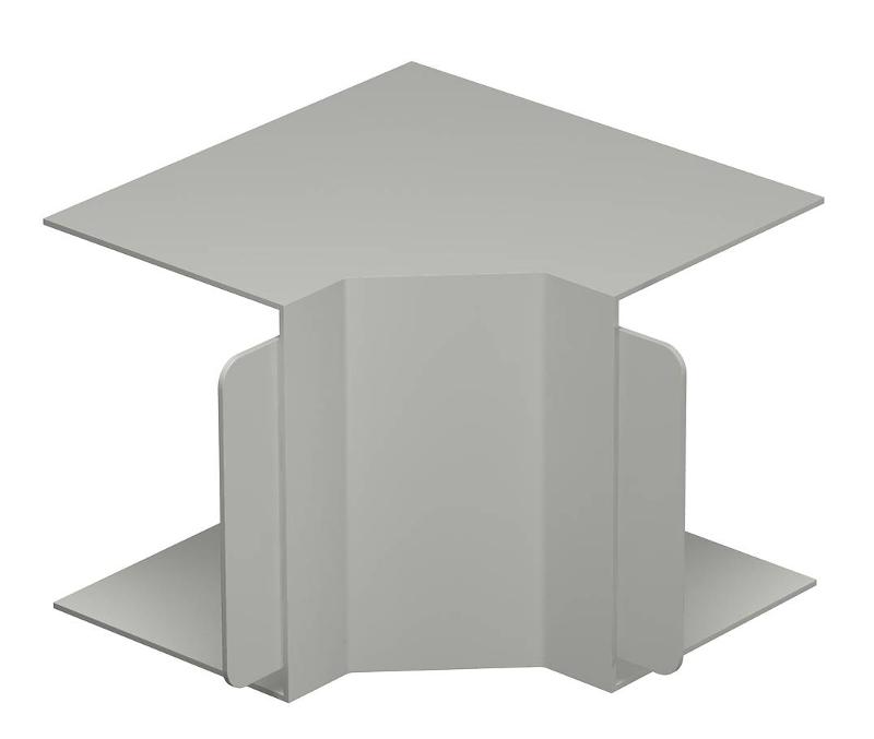 Крышка внутреннего угла кабельного канала WDK 100x130 мм (ПВХ,серый) (WDK HI100130GR) | 6024483 | OBO Bettermann — OBO Bettermann
