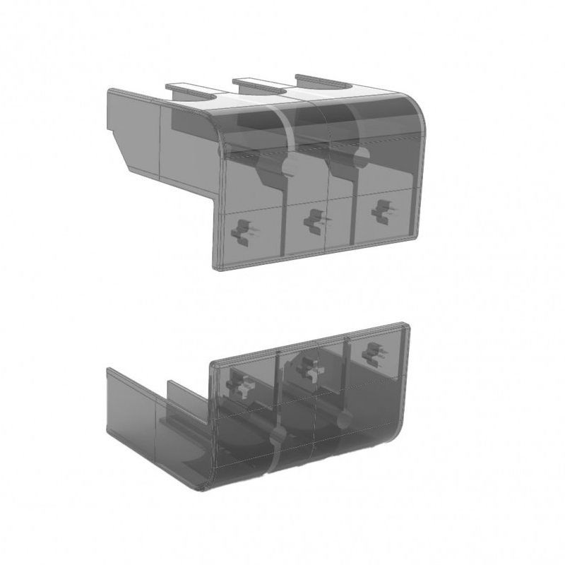 Крышка клеммная OptiSwitch DI-80-125 | 332096 | КЭАЗ — КЭАЗ (Курский электроаппаратный завод)