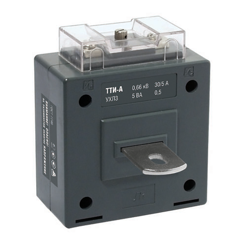 Трансформатор тока ТТИ-А  300/5А  5ВА  класс 0,5S   | ITT10-3-05-0300 | IEK — миниатюра 2