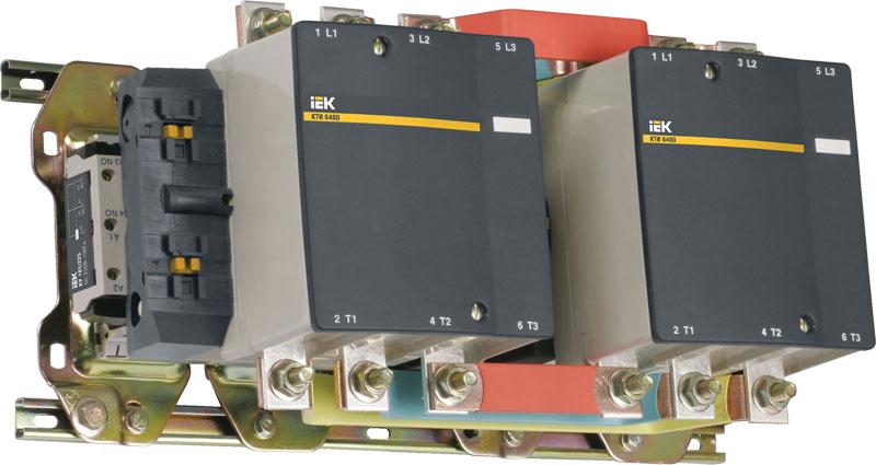 Контактор КТИ-64003 реверс 400А  230В/АС3   | KKT63-400-230-10 | IEK — IEK (ИЭК)