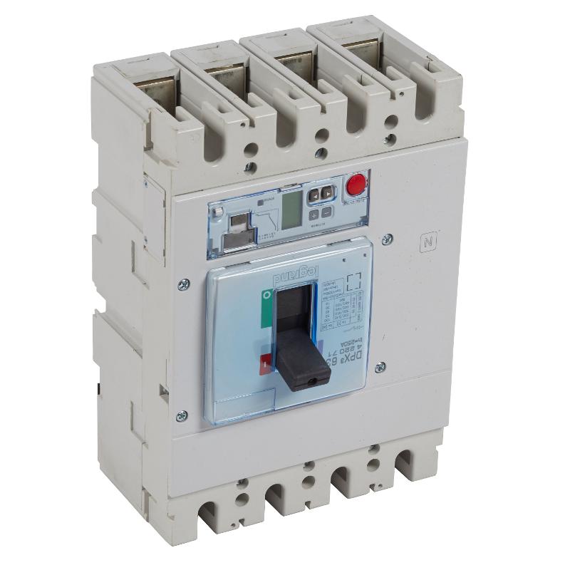 Выключатель автоматический DPX3 630 - эл. расцепитель S2 - 50 кА - 400 В~ - 4П - 250 А | 422071 | Legrand — Legrand