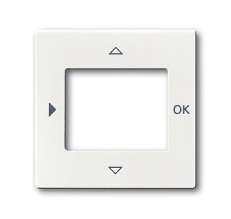 ABB Basic 55 Альп. белый Накладка для терморегулятора (мех. 1098 U, 1098 UF) | 6430-0-0352  | 2CKA006430A0352 | ABB — ABB
