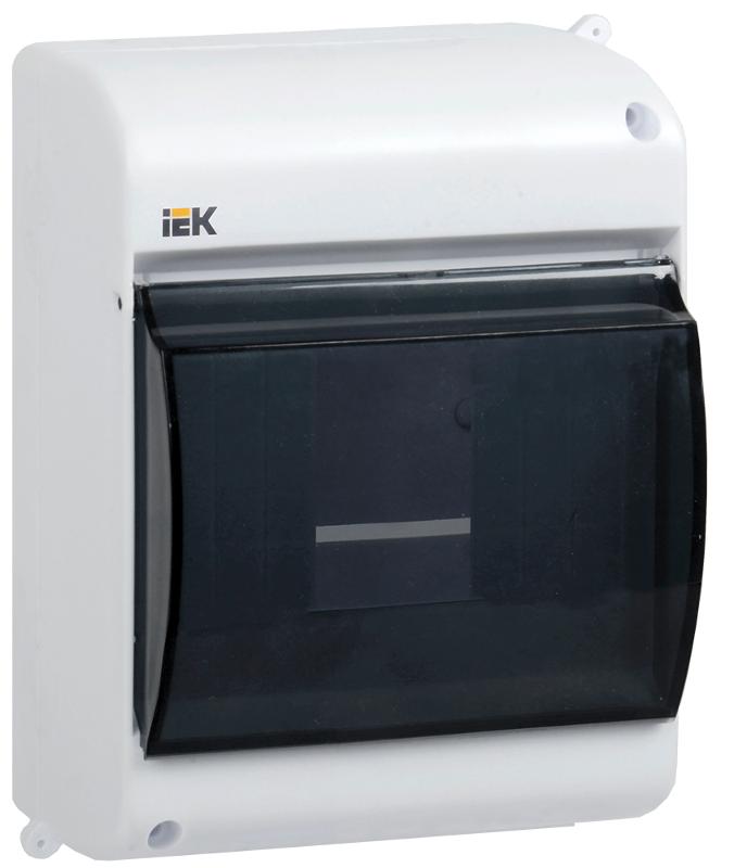 Щит на 4 модуля КМПн 2/4 146х96х83мм IP30 белый KREPTA 3| MKP42-N-04-30-12 | IEK  ( аналог - UIM-KP72-N-04-20-K01 ) — IEK (ИЭК)