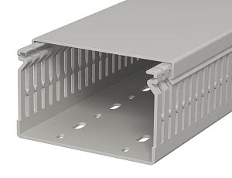 Распределительный кабельный канал LK4 N 60x100x2000 мм (ПВХ,серый) (LK4 N 60100) | 6178211 | OBO Bettermann — миниатюра 2