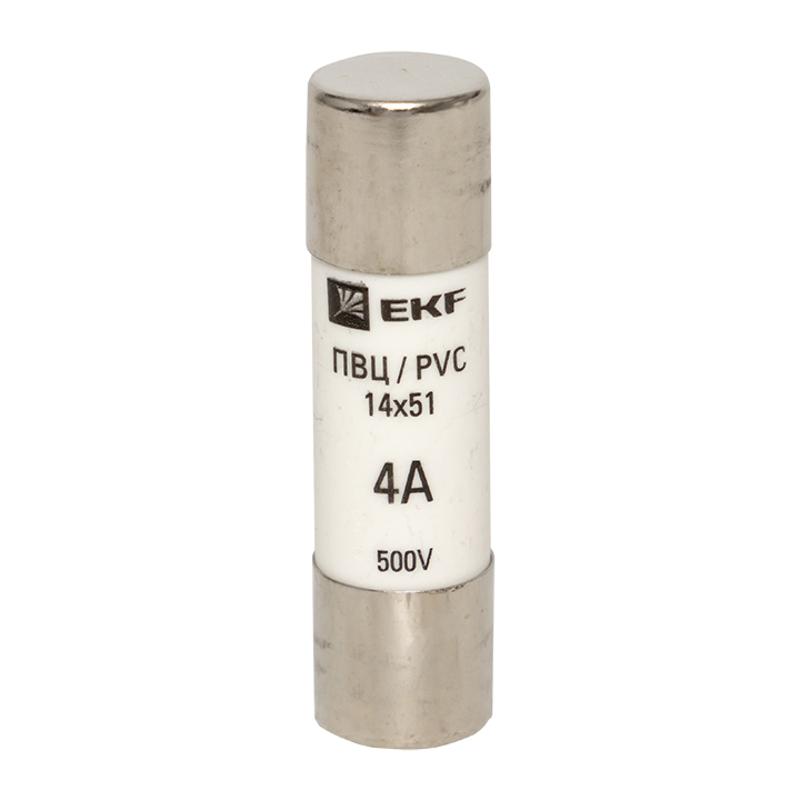 Плавкая вставка цилиндрическая ПВЦ (14х51) 4А | pvc-14x51-4 | EKF — миниатюра 2