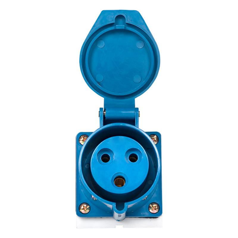 Розетка стационарная наружная 113 2Р+РЕ 16А 220В IP44 EKF PROxima | ps-113-16-220 | EKF — миниатюра 4