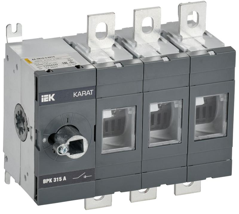 KARAT Выкл-разъед. ВРК без рукоятки 3P 315А  | KA-VR10-3-0315 | IEK — IEK (ИЭК)