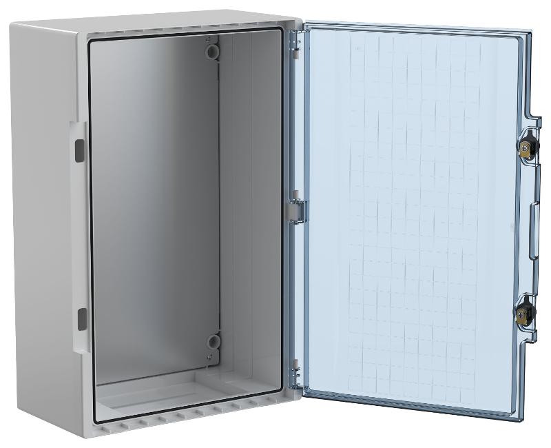 TETRA Корпус пластиковый ЩМПп 600х400х200мм прозрачная дверь IP66 | TR5-11-N-060-40-20-65 | IEK — миниатюра 2