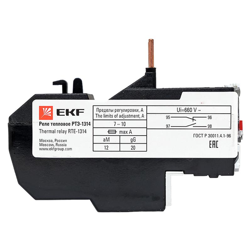 Реле тепловое РТЭ-1314 7-10А EKF PROxima | rel-1314-7-10 | EKF — миниатюра 15