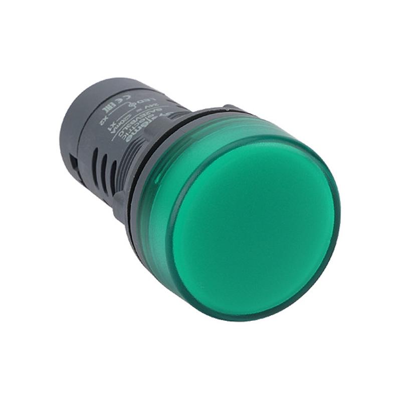 Сигнальная лампа SB7 моноблочная 22мм зеленая LED 24В DC | SB7EV03BP | SE — Systeme Electric