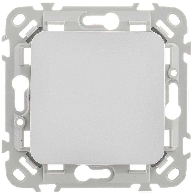 FLITE Выключатель 1-клавишный 10А ВС11-1-0-ФлА алюминий | FI-V10-0-10-1-K47 | IEK — миниатюра 3