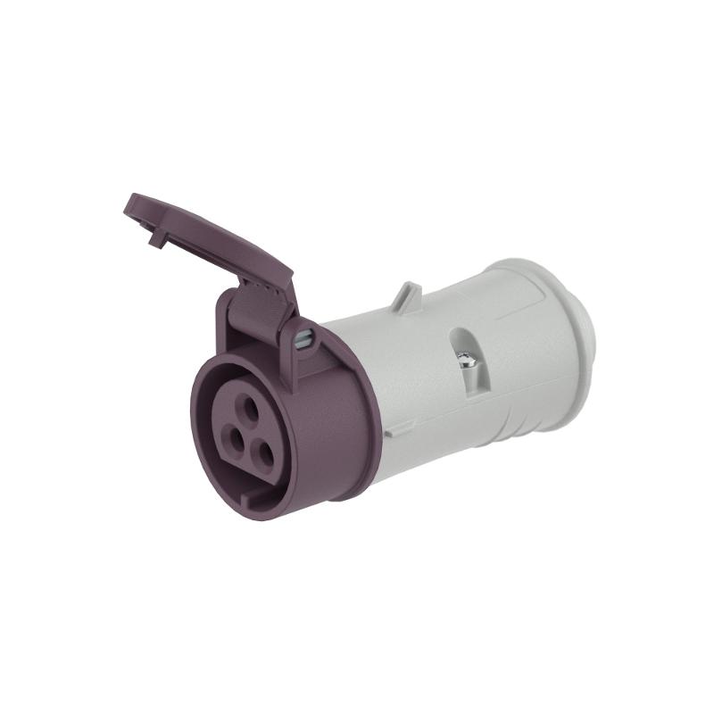 Розетка кабельная CS IP44 32A 3P 25В | CS034-032-02 | DKC — миниатюра 1