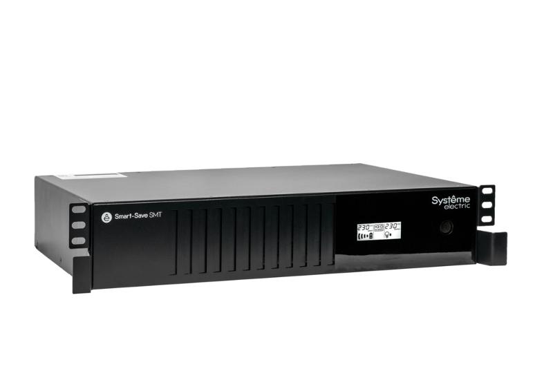 ИБП Smart-Save SMT Systeme Electric 1000 ВА RM 2U AVR 6 C13 230 В SmartSlot — Systeme Electric