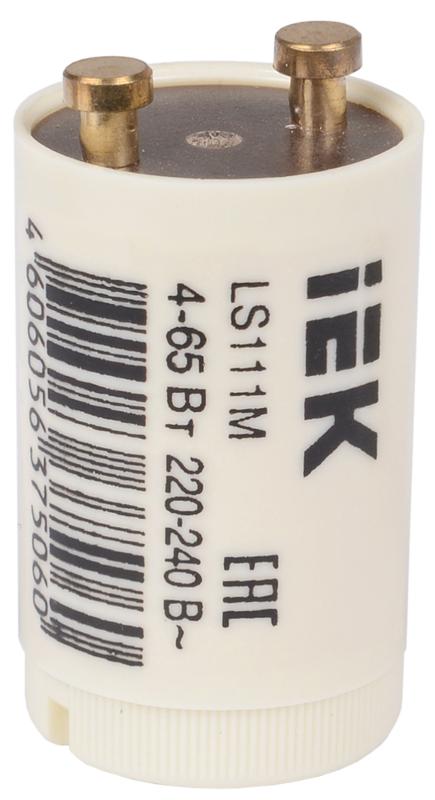 Стартер  LS111M 4-65Вт.. 220-240В   | LLD111-LS-65 | IEK — IEK (ИЭК)