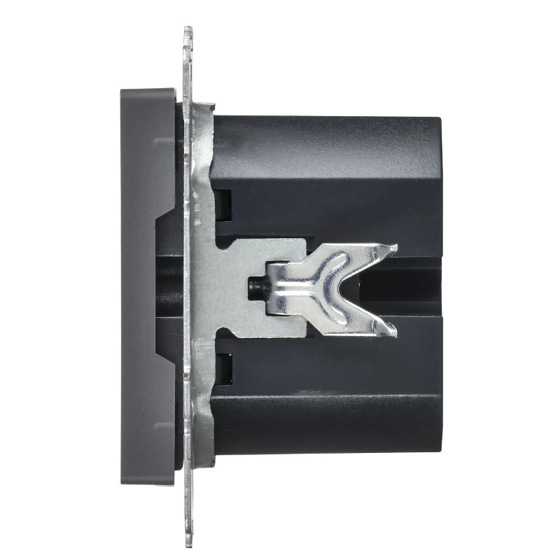 BRITE Роз. USB A+C 45Вт высокоск. зар. РЮ11-2-БрГ граф. | BR-U22-045-K53 | IEK — миниатюра 4