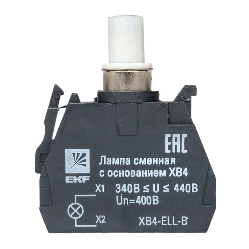 Лампа сменная c основанием XB4 синяя 400В EKF PROxima  |  XB4-ELL-B |  EKF  — миниатюра 9