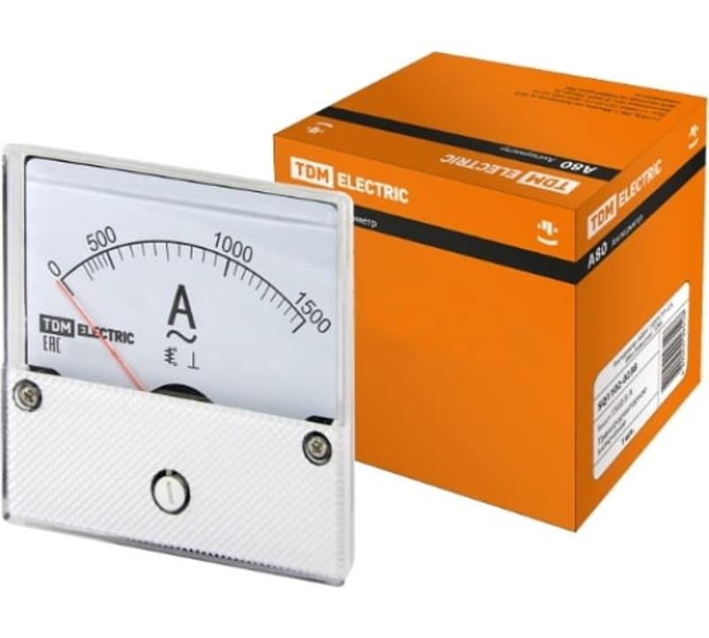 Амперметр А80Н 250А/5А-2,5, (без поверки), | SQ1102-0264 | TDM — TDM ELECTRIC