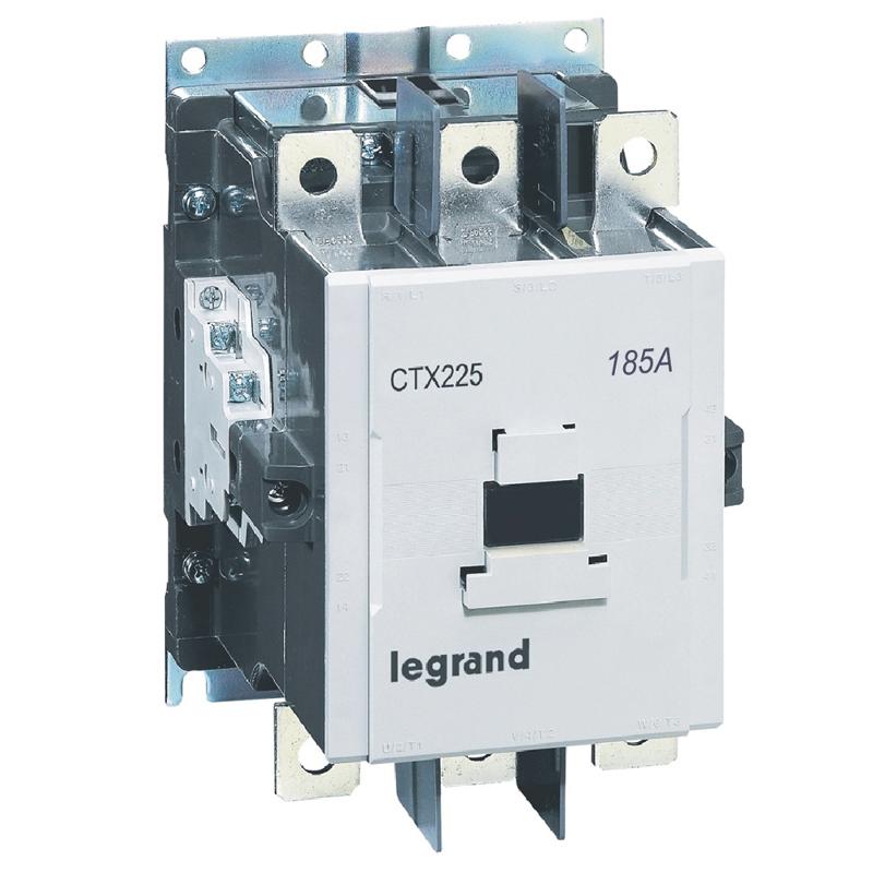 Контактор CTX3 225 3P 185A (AC-3) 2но2нз 24В ~/= | 416280 | Legrand — Legrand