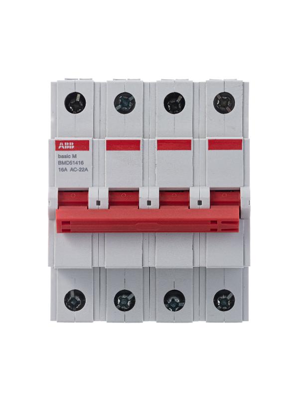Выключатель нагрузки 4P 16A BMD51416 | 2CDD644051R0016 | ABB — миниатюра 2