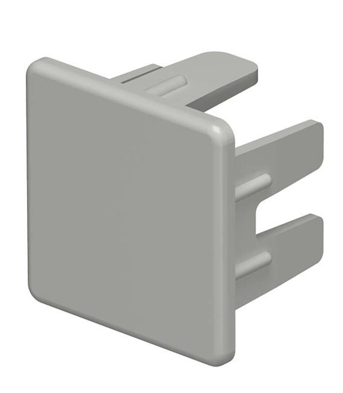 Торцевая заглушка кабельного канала WDK 25x25 мм (ПВХ,серый) (WDK HE25025GR) | 6158730 | OBO Bettermann — OBO Bettermann