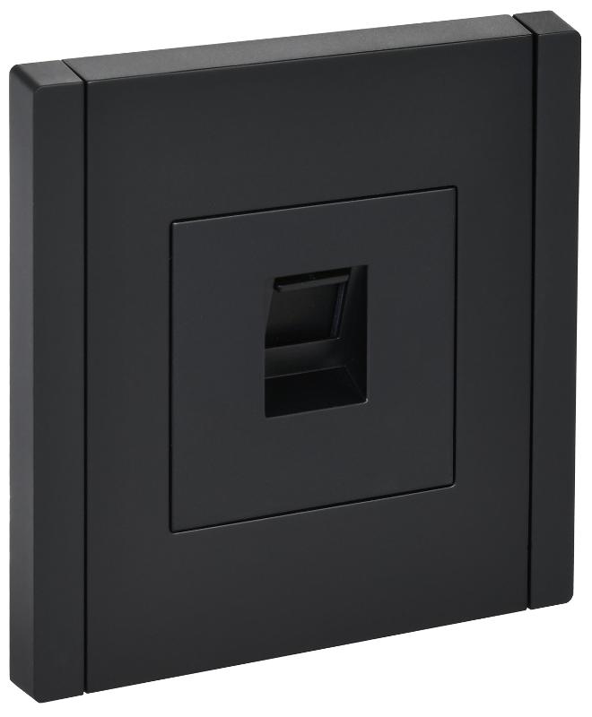 FORTE&PIANO Розетка комп. RJ45 кат.5E FP132 черный | FP-K10-1-K02 | IEK — IEK (ИЭК)
