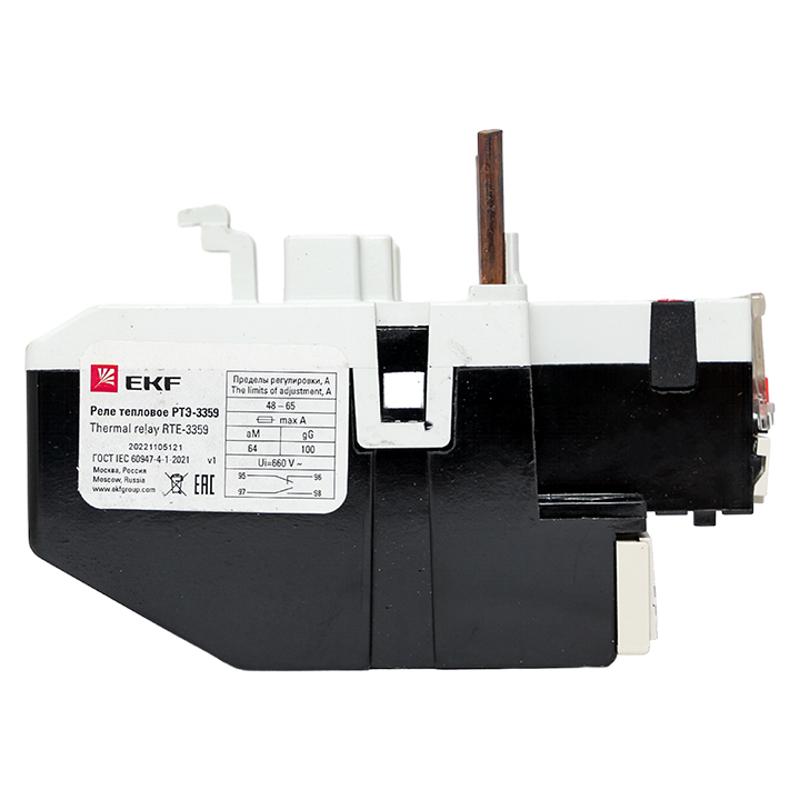 Реле тепловое РТЭ-3359 48-65А EKF PROxima | rel-3359-48-65 | EKF — миниатюра 15