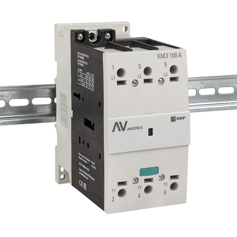 Контактор КМЭ 100А 400В АС EKF AVERES | ctr-s-100-00-400-av | EKF — миниатюра 5