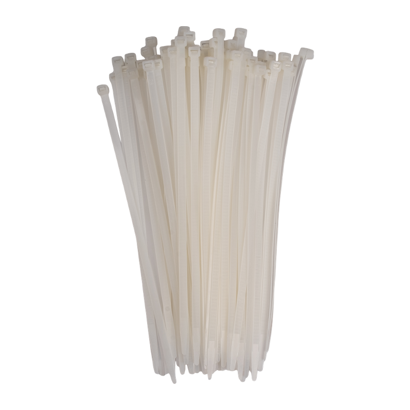 Кабельный коннектор PCT 7,6x300-100WH PA6.6 (100 шт/уп) | .5054189 | Jazzway — Jazzway
