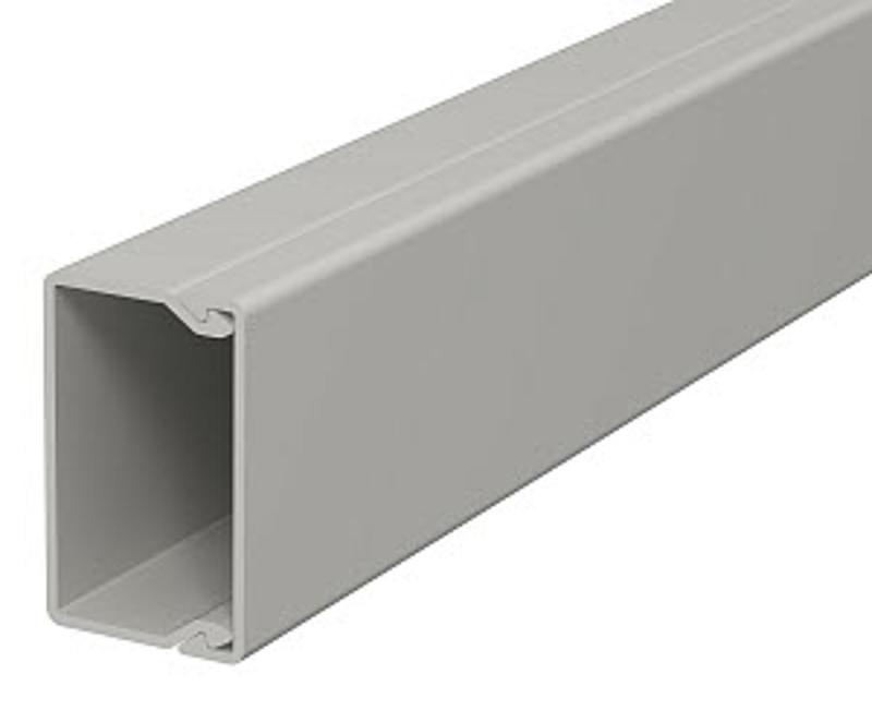 Мини-канал WDK с крышкой 25x40x2000 мм (высота борта 26 мм, крышка 40 мм) ПВХ серый RAL 7030 | 6026443 | OBO Bettermann — OBO Bettermann