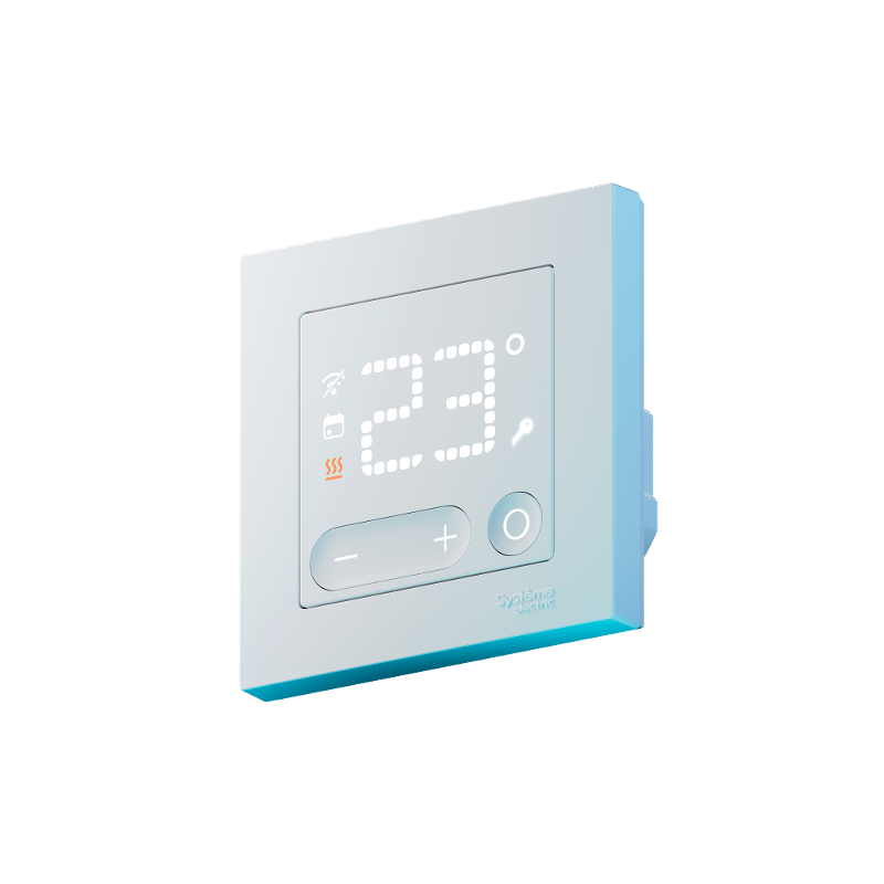 AtlasDesign SMART Белый Термостат программируемый для электрического теплого пола, Zigbee, 16 А, механизм | ATN000138Z | SE — миниатюра 3