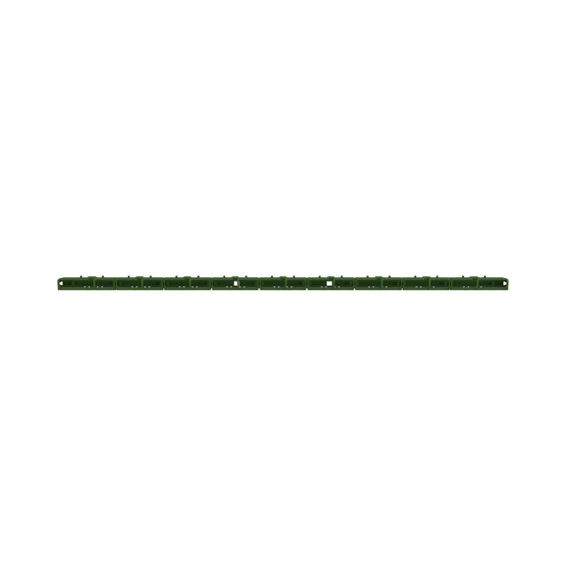 Шинный держатель Фрейм (FRAME) 409мм 9сегм.зелен | F18GGHU1 | DKC — миниатюра 3