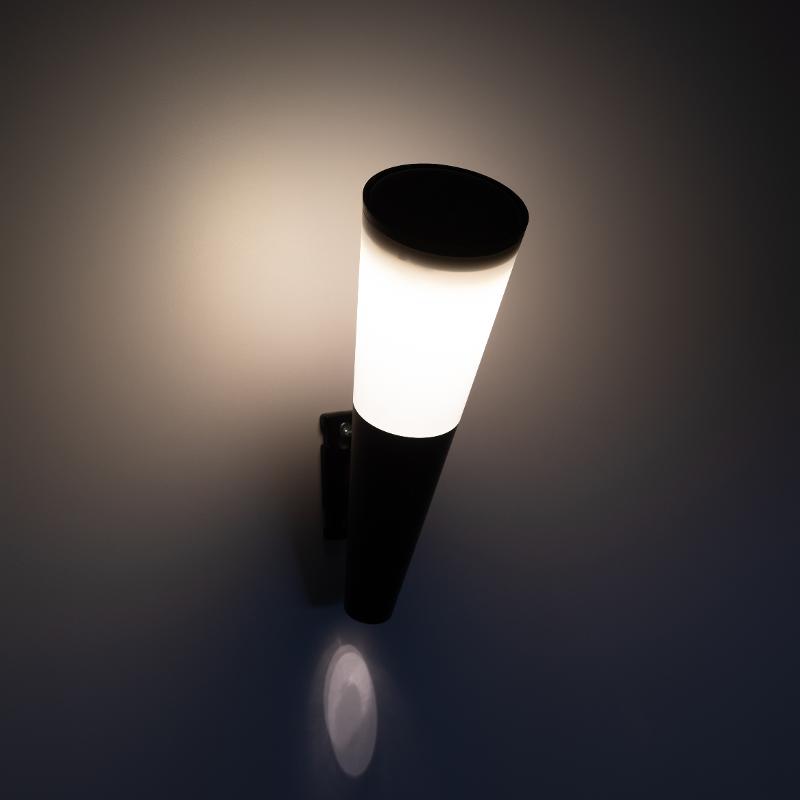 Фасадная подсветка Факел на солнечной батарее ERAFS012-09 1 LED, 7*21 см | Б0057596 | ЭРА — миниатюра 3