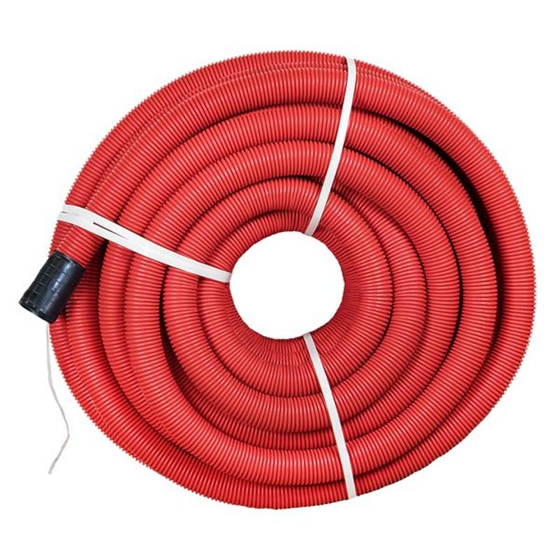 Труба гофрированная двустенная ПНД d 160 с зондом (50 м) красная, EKF PROxima|tg2st-160-50m|EKF — миниатюра 5