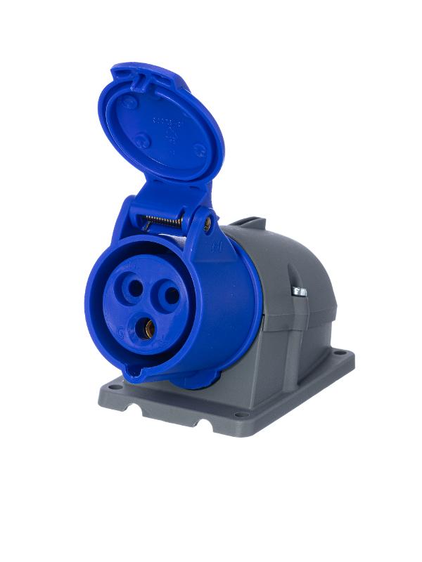 Розетка для монтажа на ПОВЕРХНОСТЬ 16A. 2P+E. IP44 216 RS6 | 2CMA193098R1000 | ABB — миниатюра 3