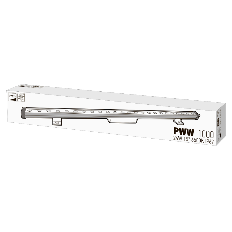 Светильник светодиодный архитектурный PWW 1000 24W 2400Lm 15° 6500K IP67 | .5024038 | Jazzway — миниатюра 6
