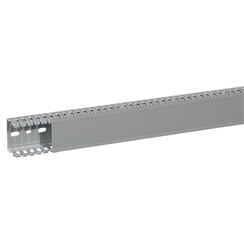 Кабель-канал (крышка + основание) Transcab - 60x40 мм - серый RAL 7030 | 636111 | Legrand — Legrand