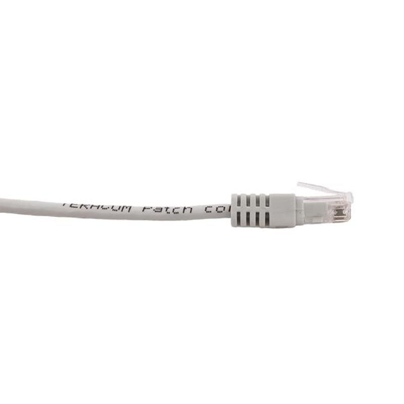 Патч-корд TERACOM Cat.5E (1Гбит/с) неэкранированный UTP оболочка PVC серый (2м) | TRC-5EUTP-PVC-2M-GY | EKF — миниатюра 6