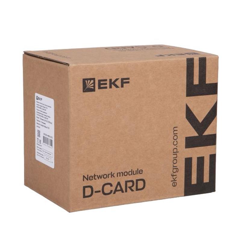 Модуль сетевой удалённого расширения ввода и вывода Modbus TCP GR200-MBS D-CARD |GR200-MBS-DCD | EKF — миниатюра 10