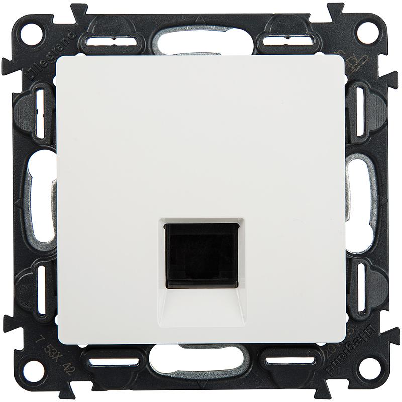 Valena LIFE DIY Белый Розетка комп(RJ45) 1-ая 6 кат UTP — миниатюра 5