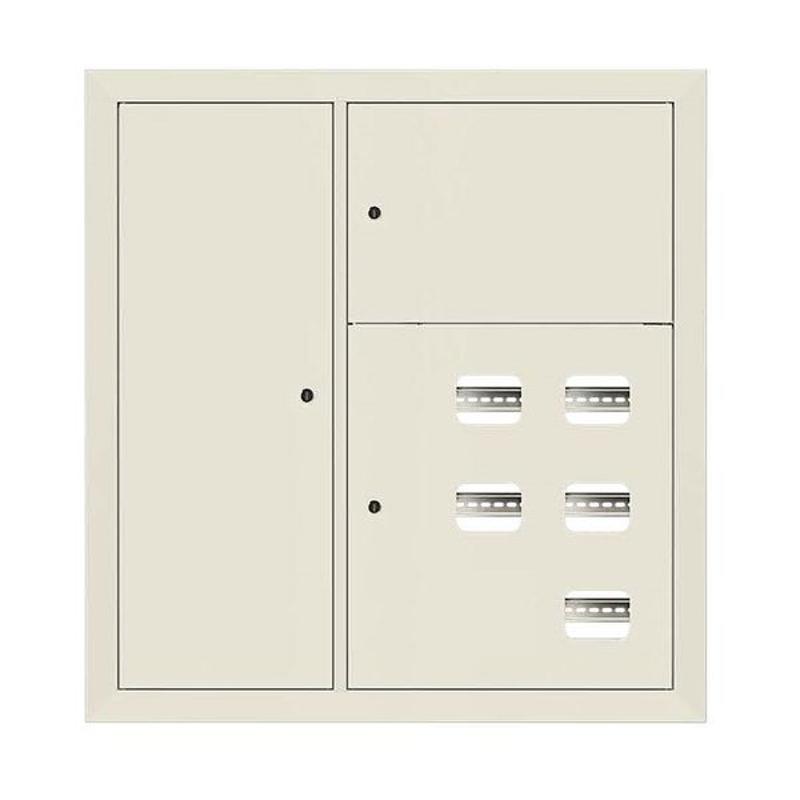 Щит этажный 5 кв. слаботочка слева RAL9002 (1000х950х150)  PROxima |mb29-v-5z-ral9002| EKF — фото 1 | Sento