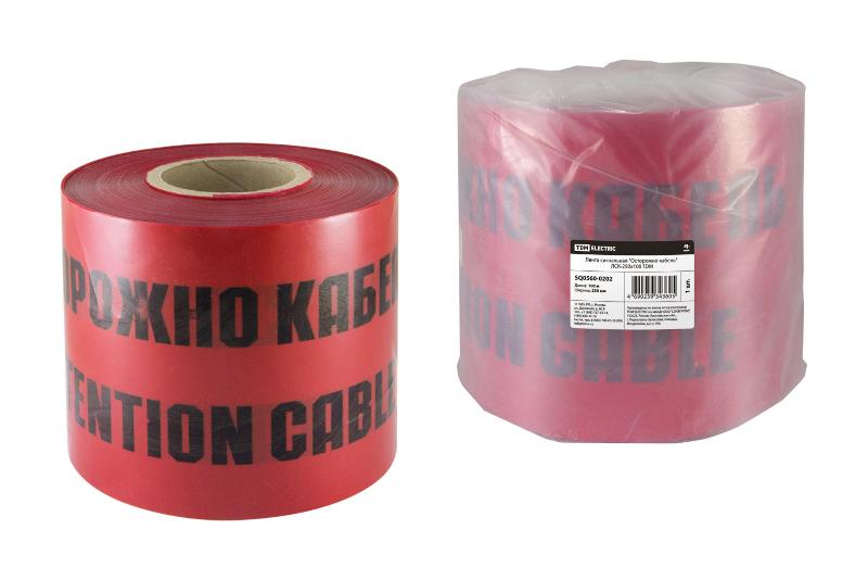 Лента "Осторожно кабель" ЛСК-250х100 | SQ0560-0202 | TDM — TDM ELECTRIC