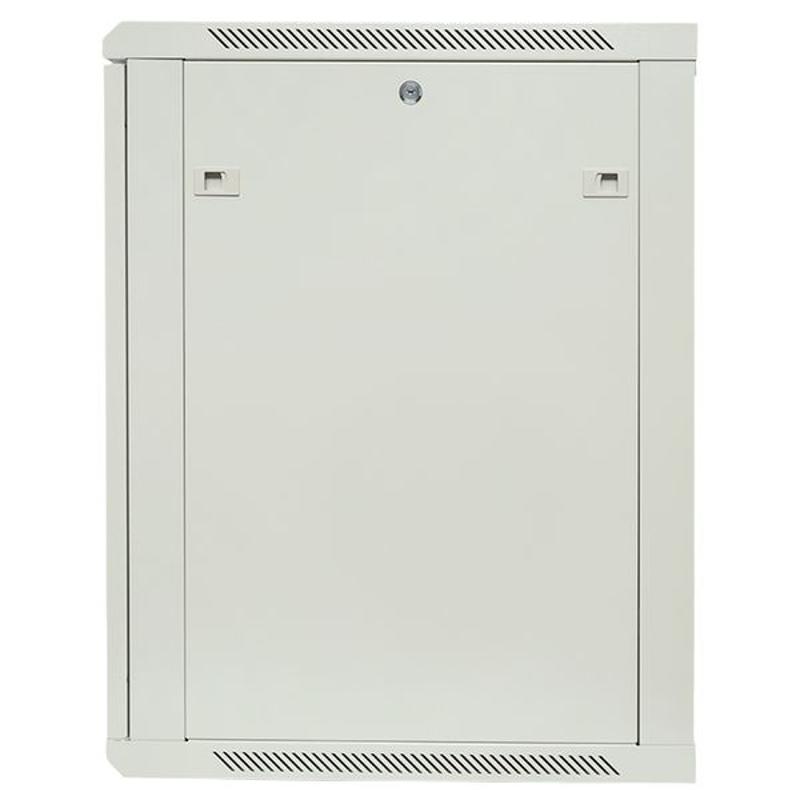 Шкаф настенный 19" TERACOM PRO 15U 600х600 мм дверь стеклянная с замком-ручкой серый|TRP-WLL-1566-40G|EKF — миниатюра 35