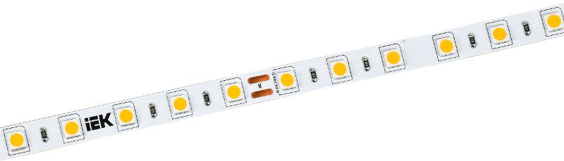 Лента светодиодная  5м LSR-5050WW60-14,4-IP20-24В | LSR7-1-060-20-1-05-1 | IEK — миниатюра 1