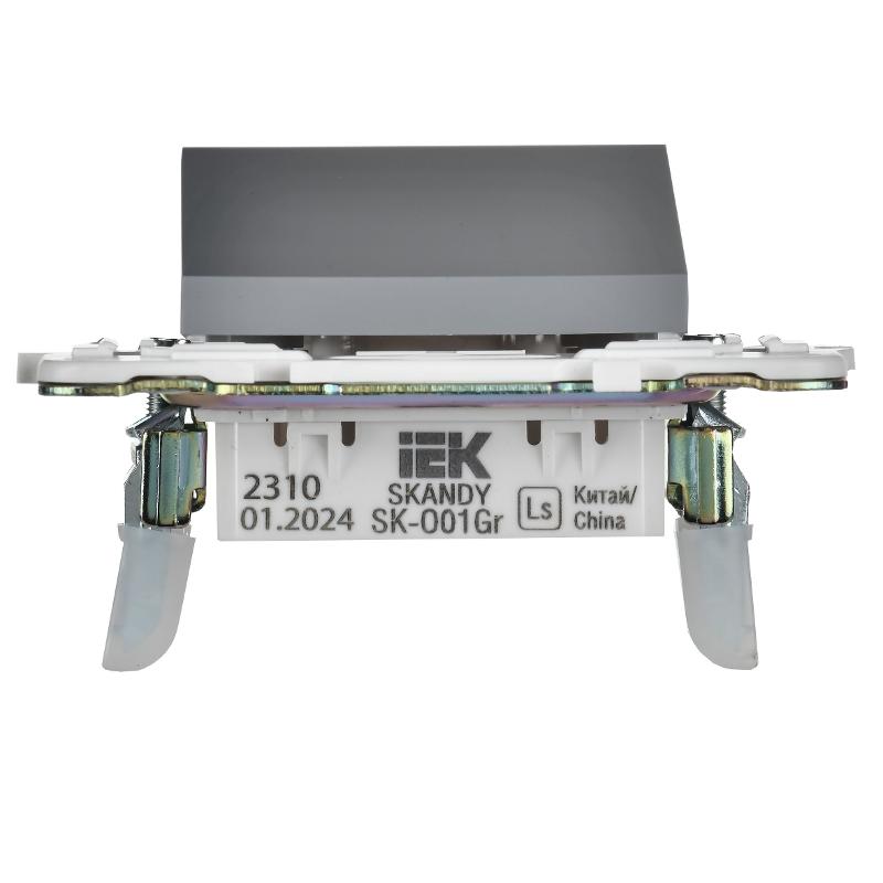 SKANDY Вывод кабеля SK-O01Gr серый | SK-VK10-0-K03 | IEK — миниатюра 3