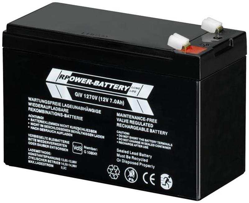 SAK7 Аккумуляторная батарея для SU/S 30.640.1, 12 VDC, 7 Ah | GHV9240001V0011 | ABB — ABB