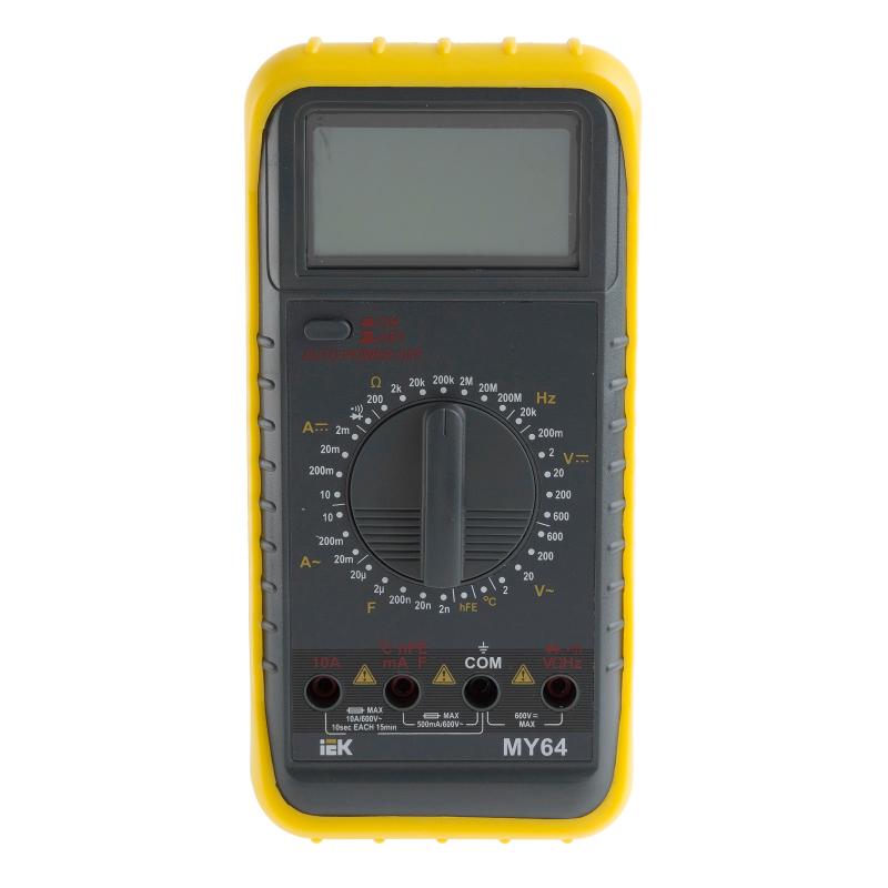 Мультиметр цифровой  Professional MY64  | TMD-5S-064 | IEK — миниатюра 3