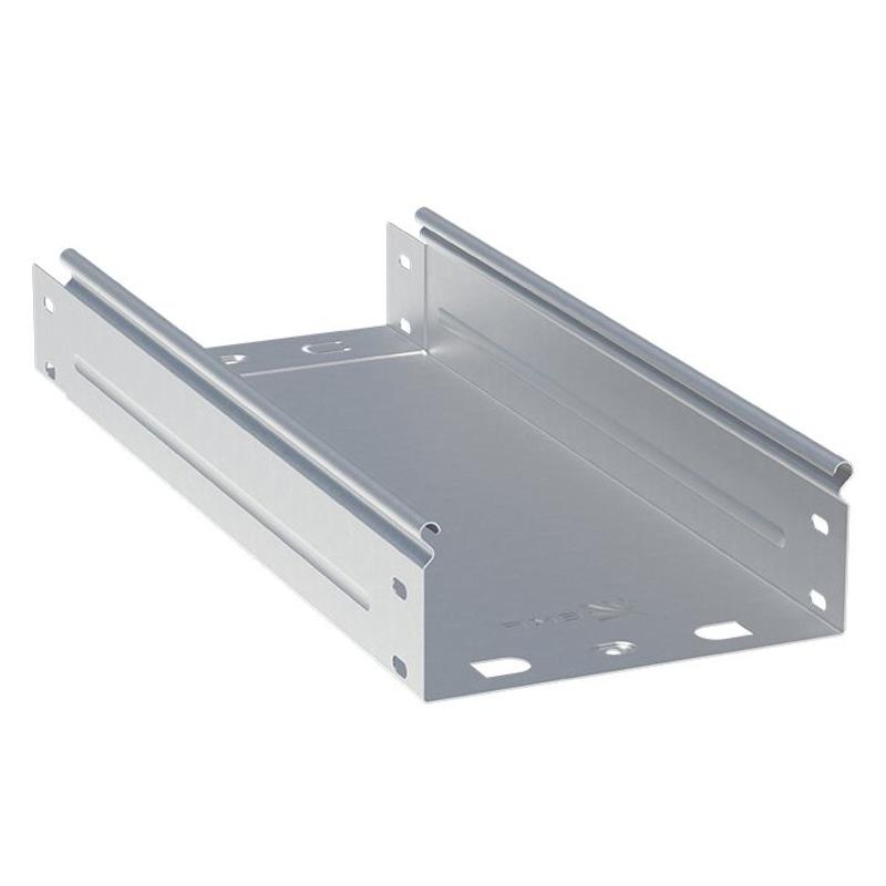 Лоток неперфорированный металлический 80х300х3000-1мм (12м) HDZ | L8030000-1-HDZ | EKF — EKF